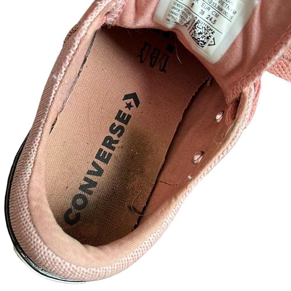 Converse Chuck Taylor All Star Madison OX Women's Shoes Rust Pink/White - Picture 12 of 13